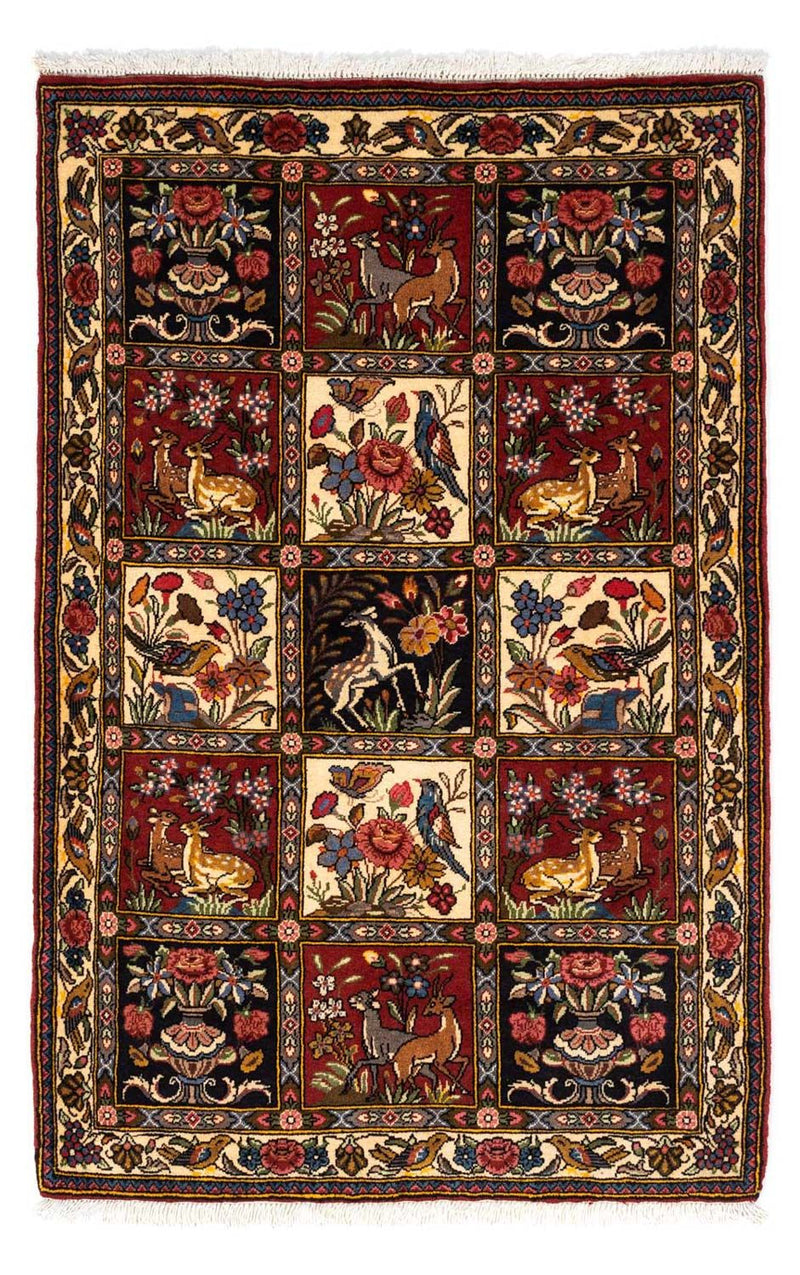 Perserteppich - Nomadic 162 x 107 cm - dunkelrot
