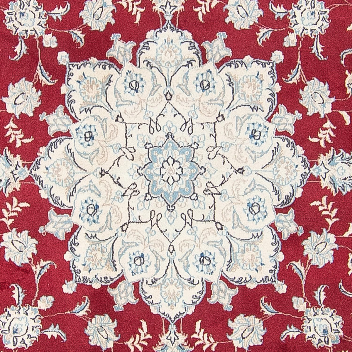 Perserteppich - Nain - Royal 90 x 60 cm - rot