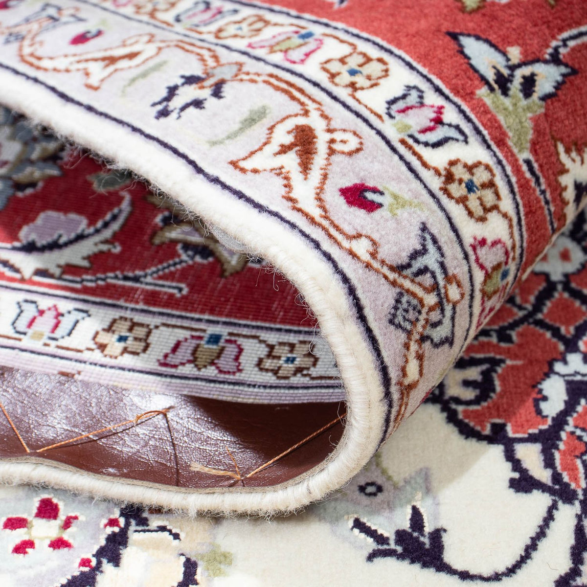 Perserteppich - Täbriz - Royal 194 x 154 cm Teppichbrücke