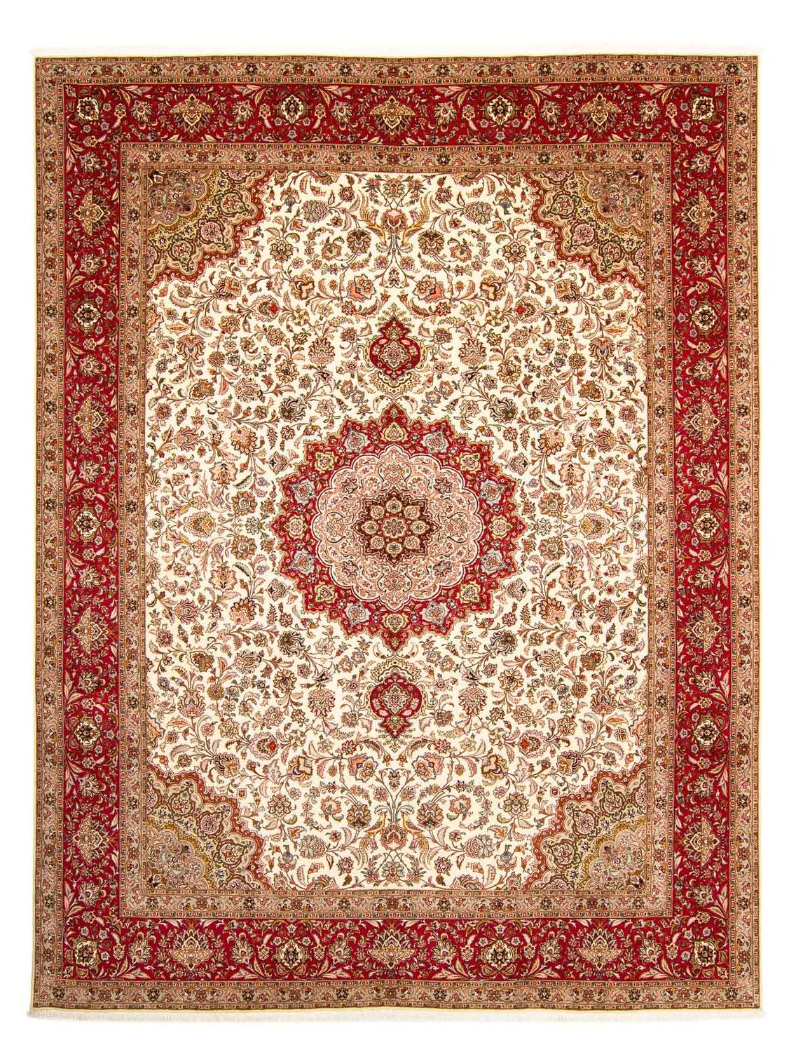 Perserteppich - Täbriz - Royal 400 x 302 cm Wohnzimmer Teppich