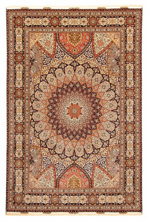 Perserteppich - Täbriz - Royal 352 x 247 cm Teppich Wohnzimmer