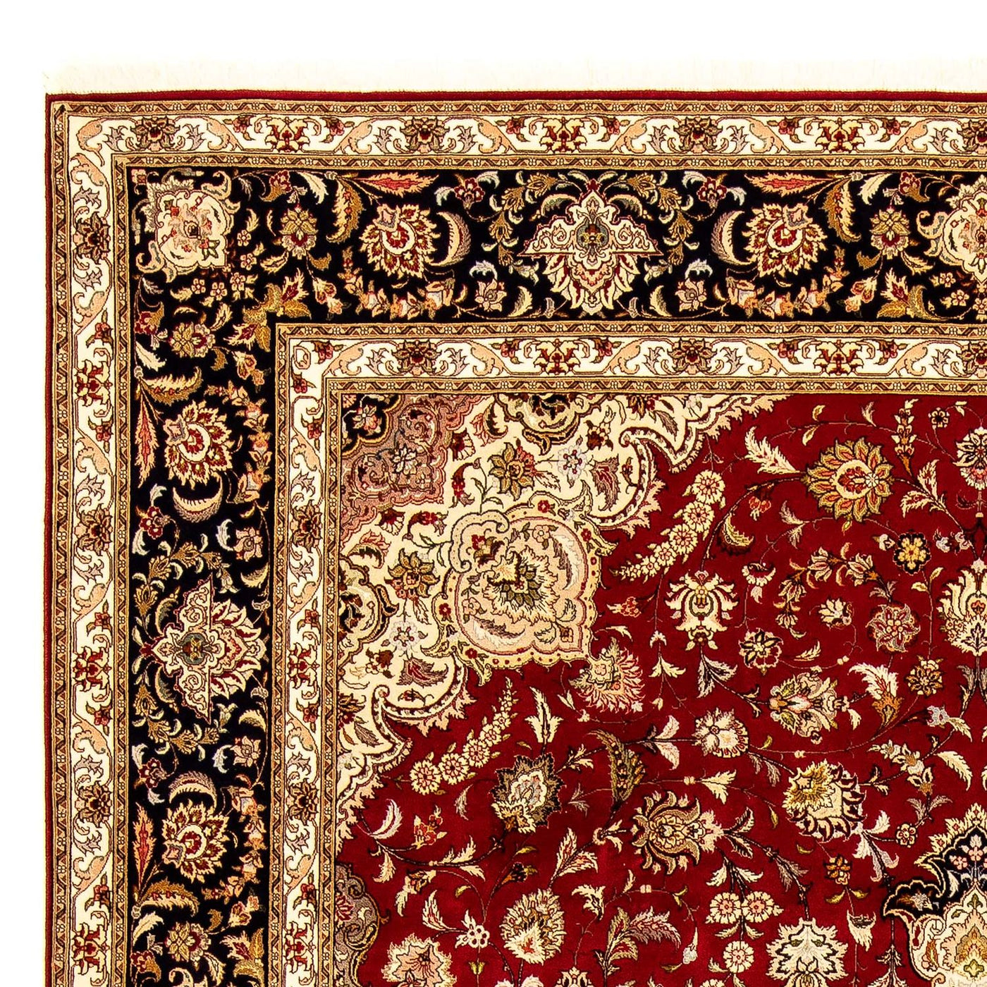 Täbriz - 50 Raj Teppich 353x254cm - Perserteppich