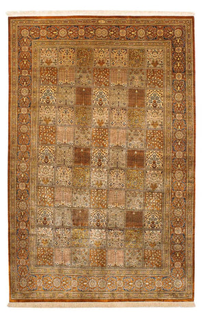 Seidenteppich - Ghom Seide - Premium 200 x 132 cm Teppichbrücke