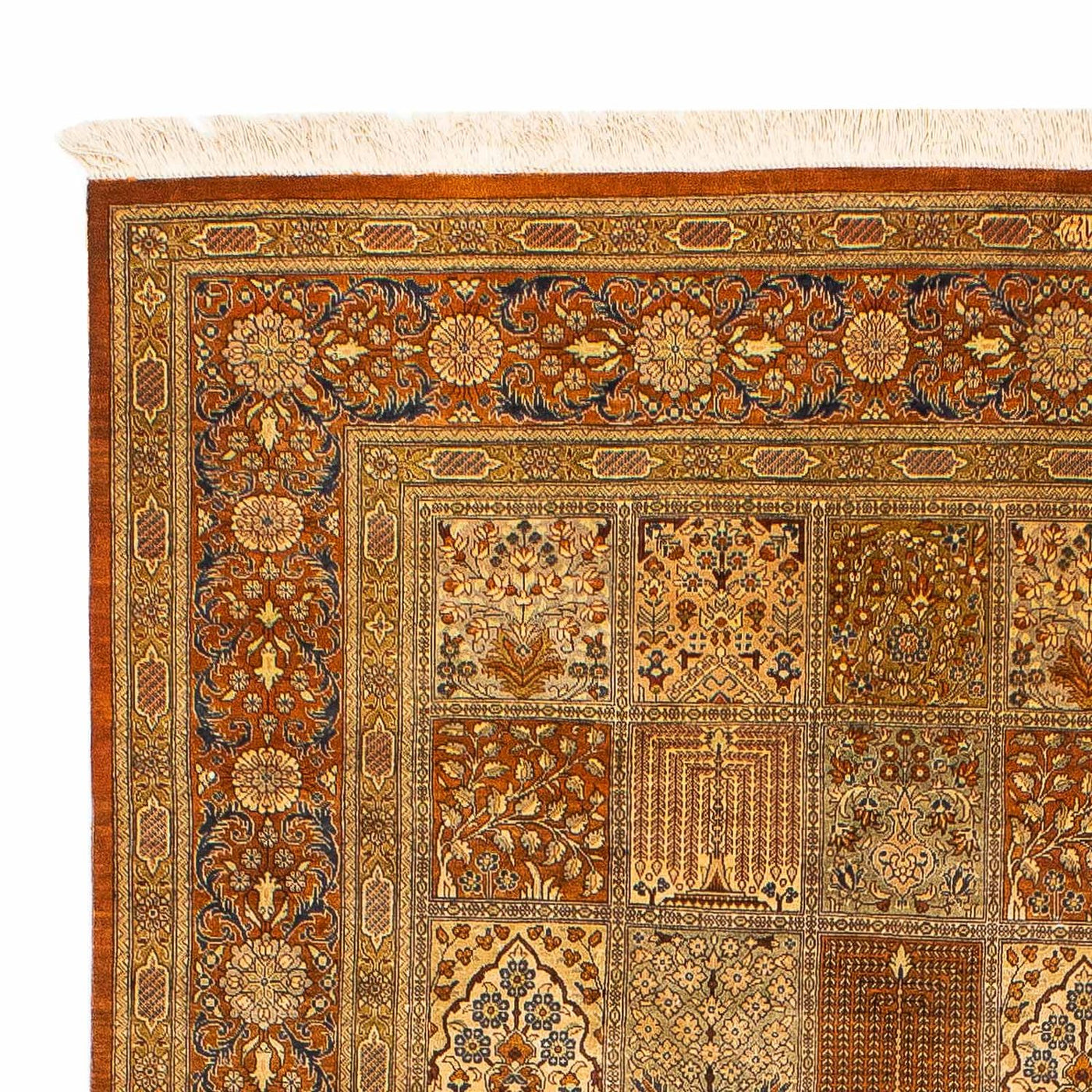 Ghom - Seide Teppich 200x132cm - Perserteppich