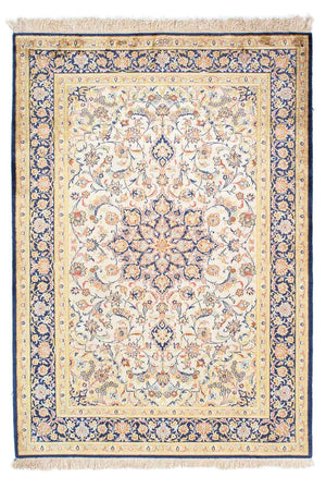 Perserteppich - Ghom 152 x 102 cm - beige