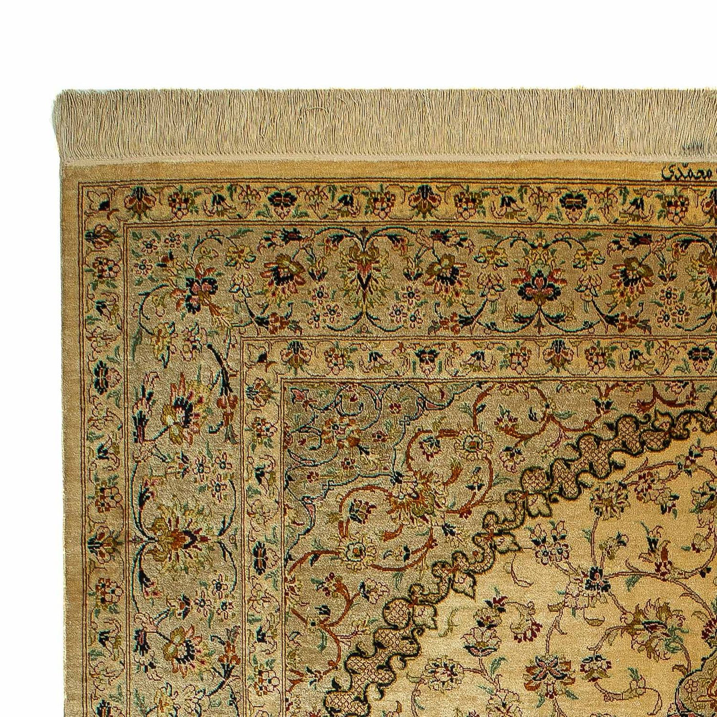 Ghom Teppich 200x133cm - Perserteppich