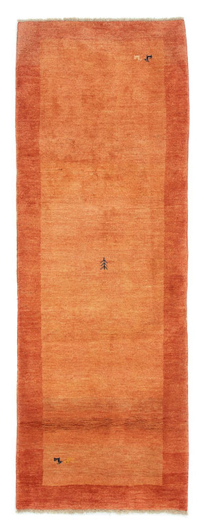 Gabbeh Teppich - Perser 294 x 101 cm - rost