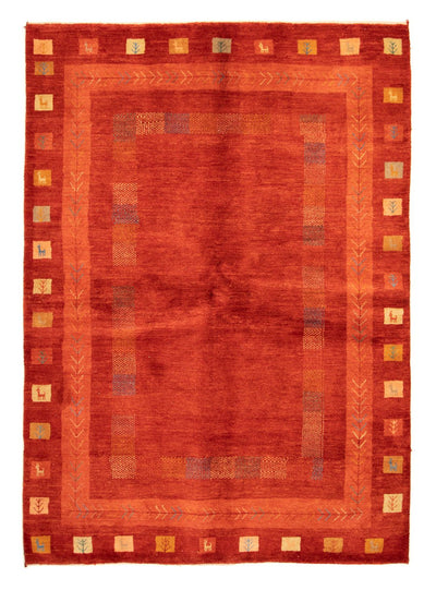 Gabbeh Teppich - Perser 172 x 228 cm - rost