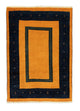 Gabbeh Teppich - Perser 148 x 100 cm - gold