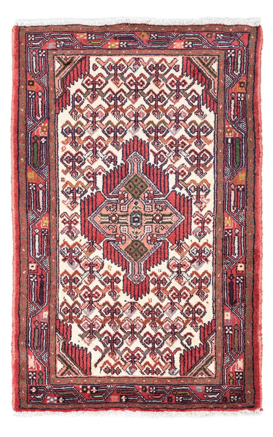 Perserteppich - Nomadic 127 x 76 cm - rot