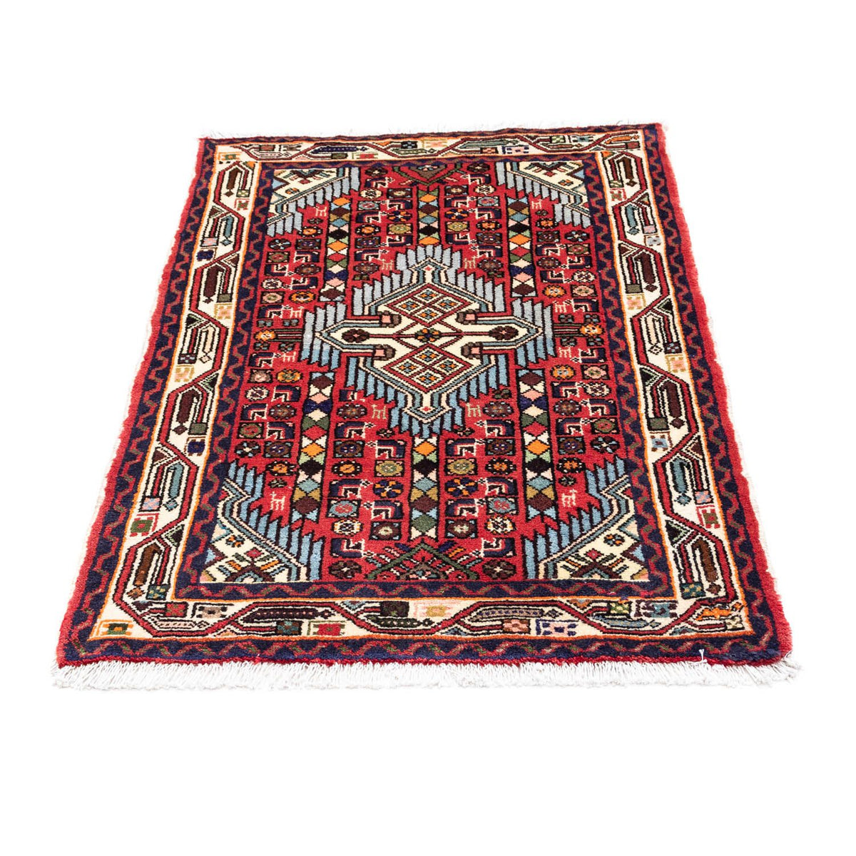 Perserteppich - Nomadic 120 x 76 cm - rot