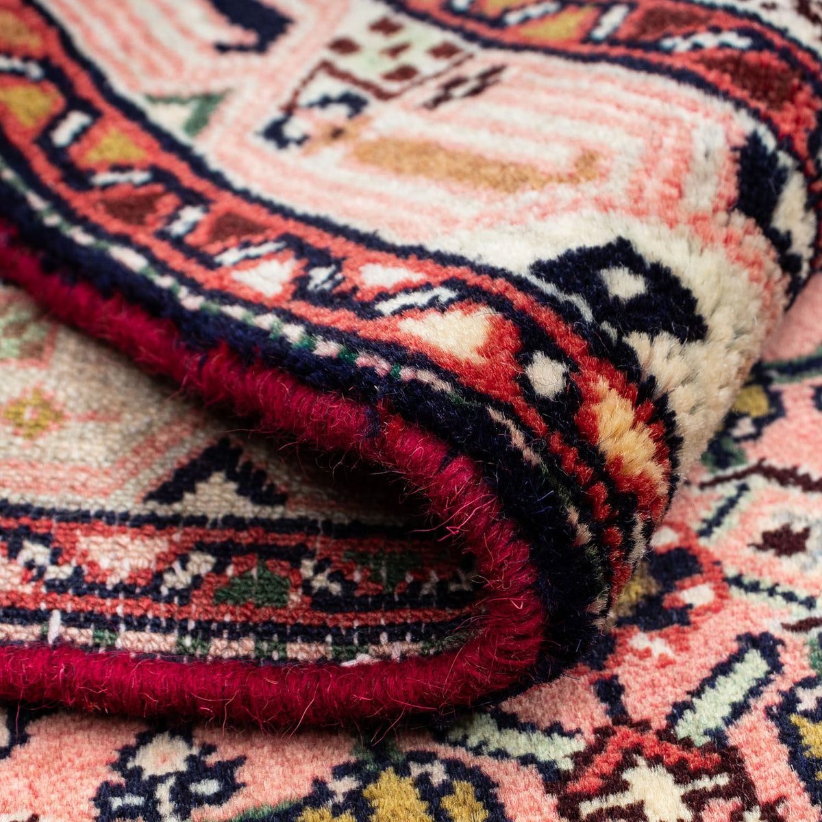 Perserteppich - Nomadic 115 x 71 cm - hellrot