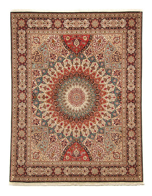 Perserteppich - Täbriz - Royal 254 x 204 cm Wohnzimmer Teppich