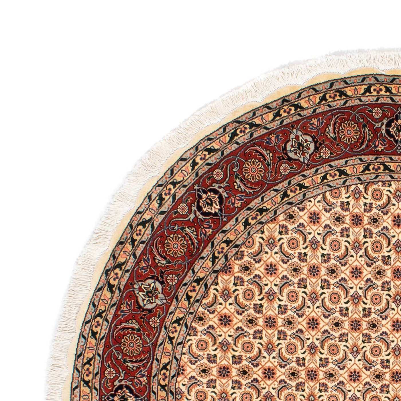 Täbriz - 50 Raj Teppich 150x150cm - Perserteppich