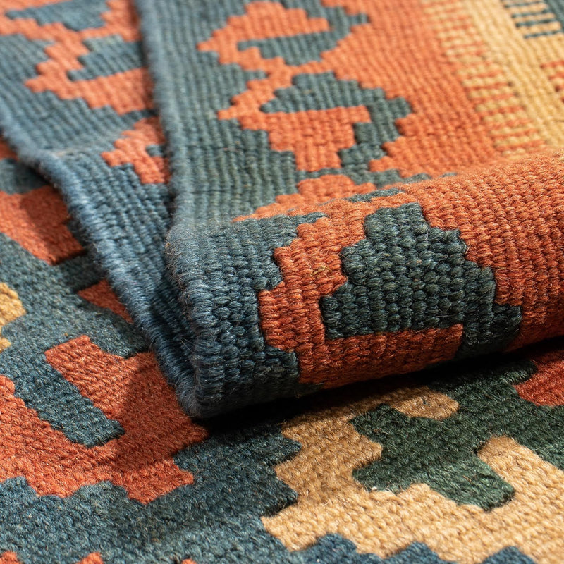 Kelim Teppich - Oriental 203 x 158 cm - mehrfarbig