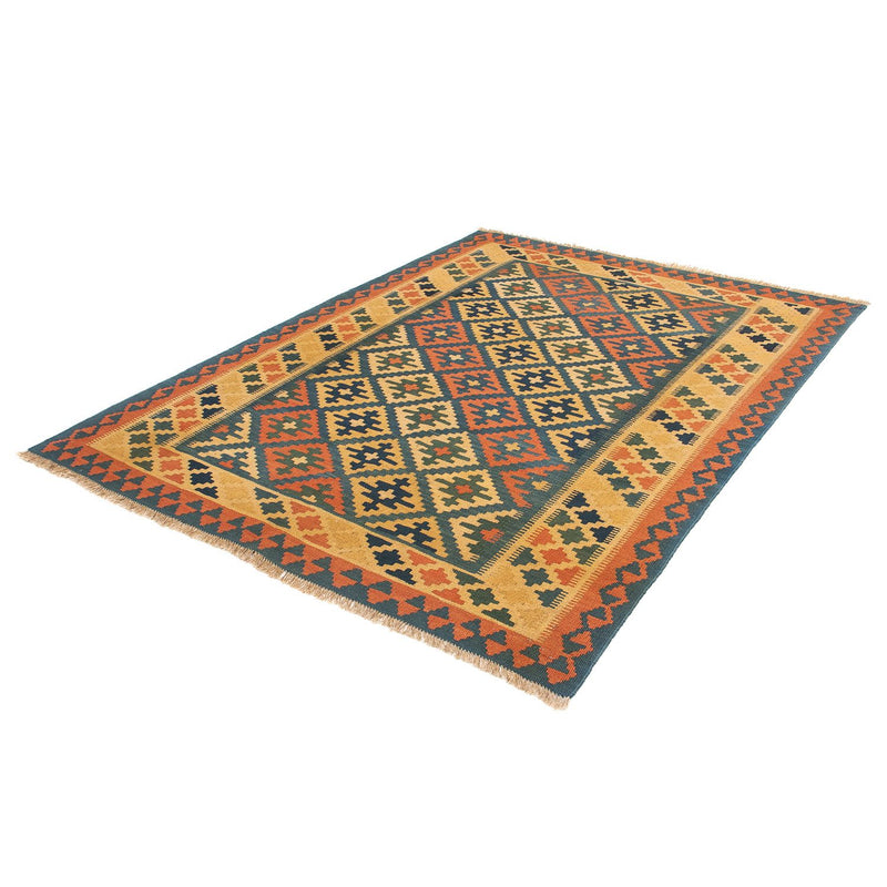 Kelim Teppich - Oriental 203 x 158 cm - mehrfarbig