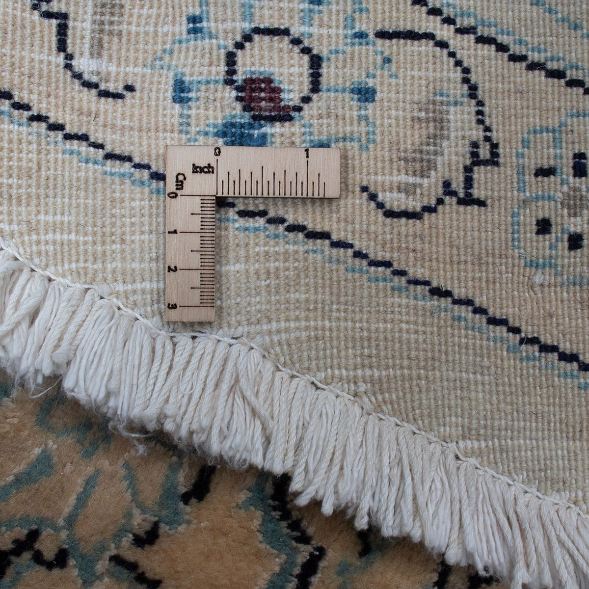 Perserteppich - Nain 287 x 287 cm - dunkelrot