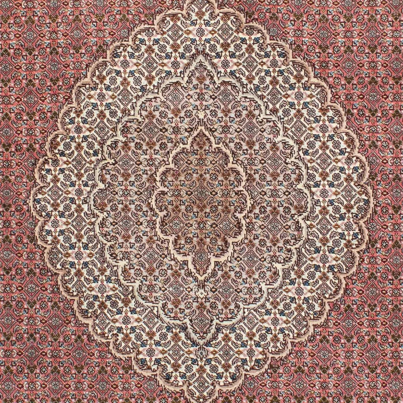Perserteppich - Täbriz 210 x 152 cm - hellrot