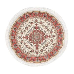 Perserteppich - Täbriz - Royal 98 x 98 cm