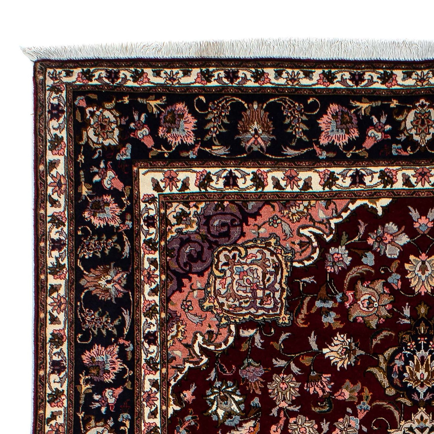 Täbriz - 50 Raj Teppich 214x153cm - Perserteppich
