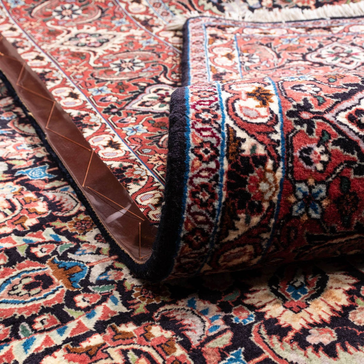 Perserteppich - Bidjar - Royal 348 x 258 cm - dunkelblau