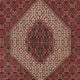 Perserteppich - Bidjar 305 x 203 cm - dunkelrot