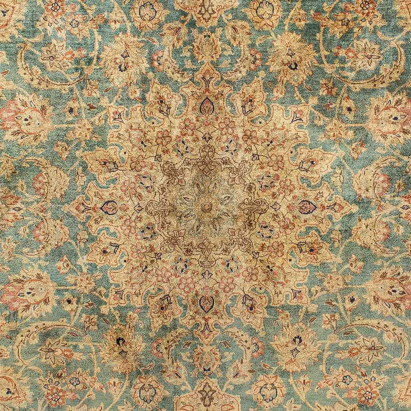 Seidenteppich - Ghom Seide - Premium 216 x 132 cm Teppichbrücke