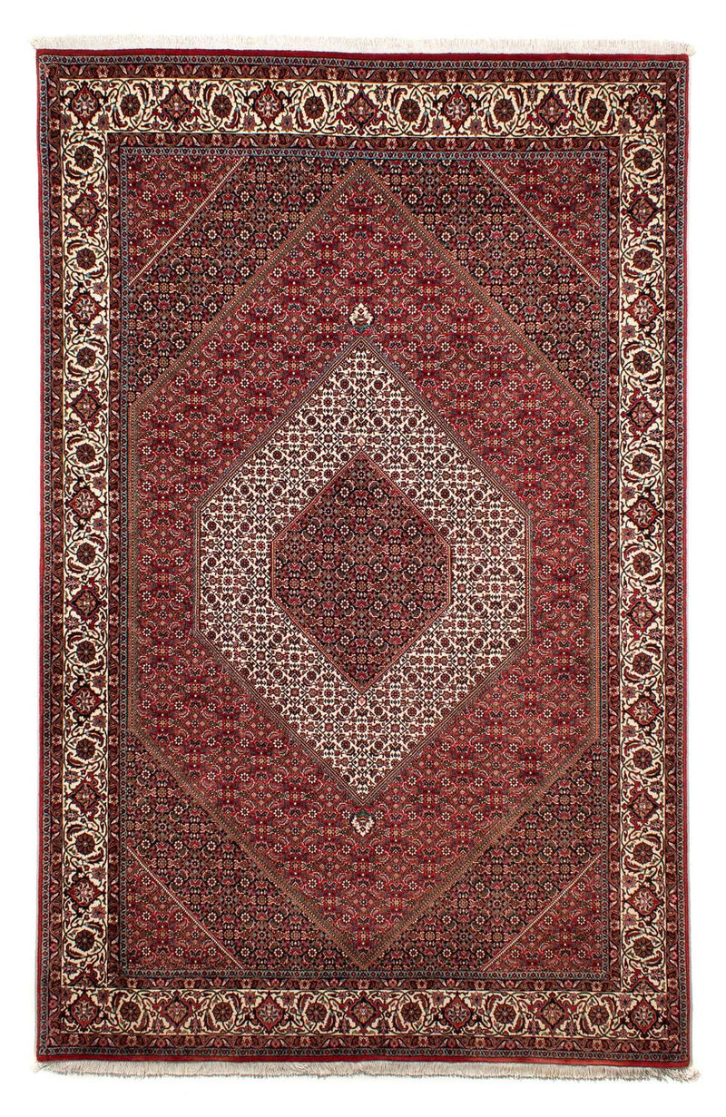 Perserteppich - Bidjar 302 x 203 cm - dunkelrot