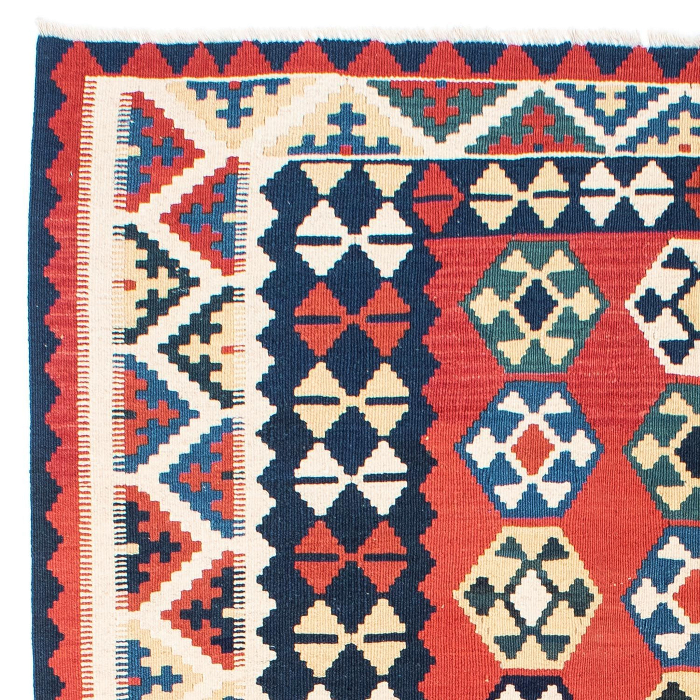 Kelim Fars Teppich 195x156cm
