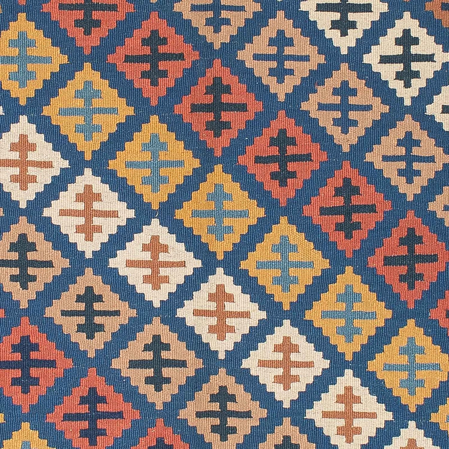 Kelim Teppich - Oriental 200 x 155 cm - mehrfarbig