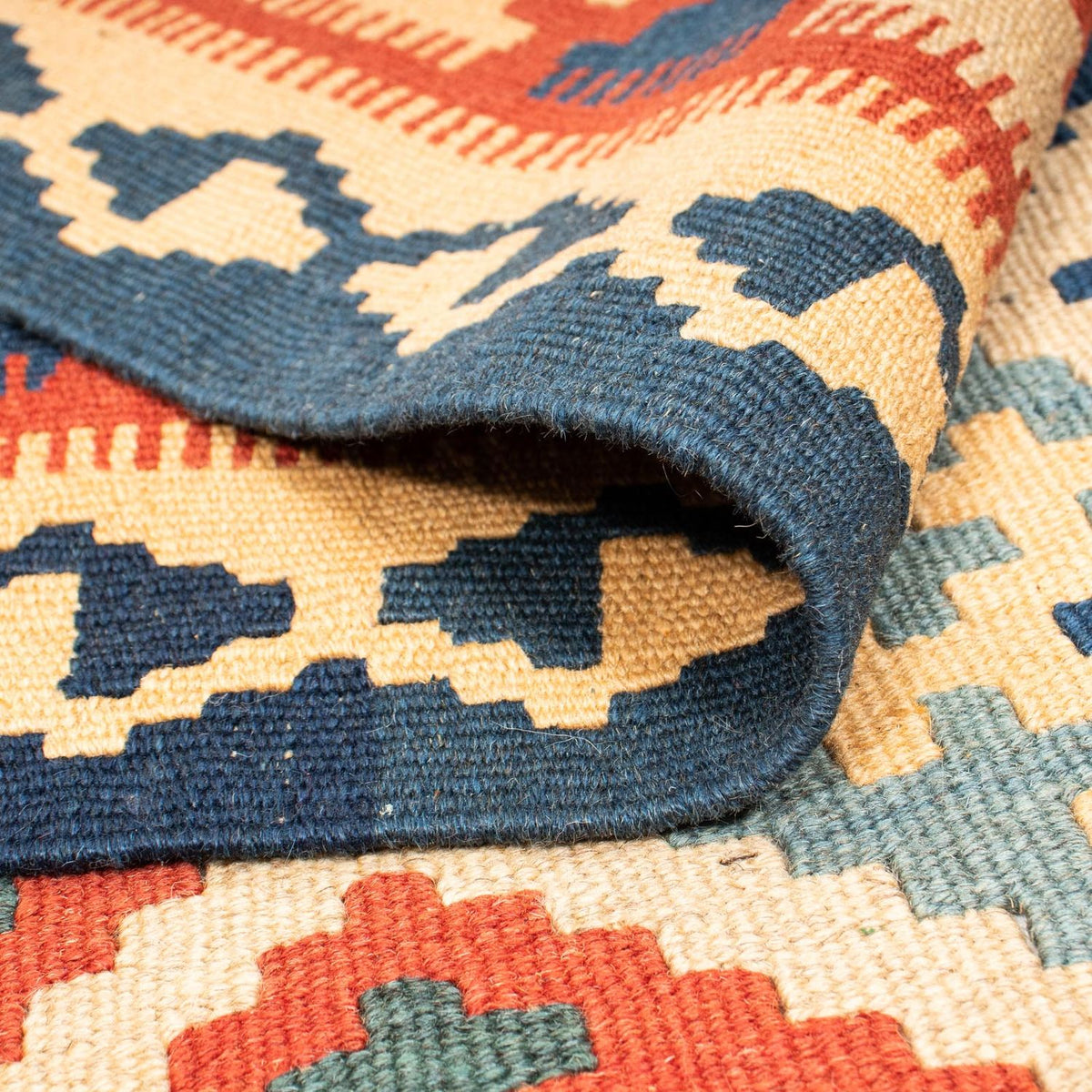 Kelim Teppich - Oriental 221 x 164 cm - mehrfarbig