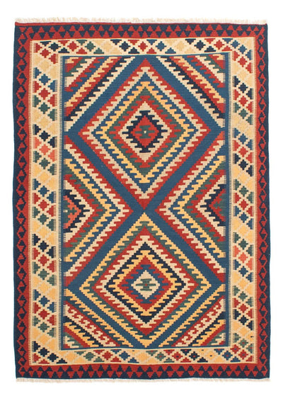 Kelim Teppich - Oriental 153 x 217 cm - mehrfarbig