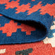 Kelim Teppich - Oriental 202 x 153 cm - rot