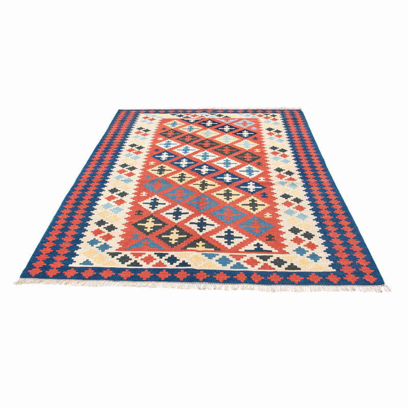 Kelim Teppich - Oriental 202 x 153 cm - rot