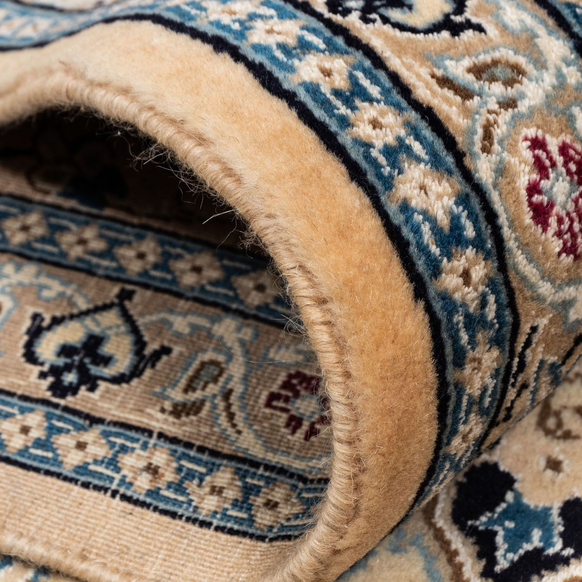 Perserteppich - Nain - Royal 344 x 245 cm - dunkelbeige