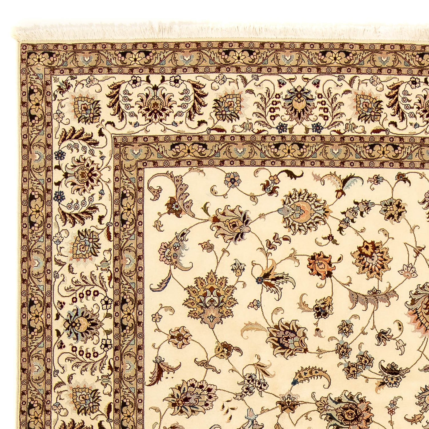 Täbriz - 50 Raj Teppich 357x247cm - Perserteppich