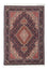 Perserteppich - Täbriz - Royal 90 x 63 cm - dunkelblau