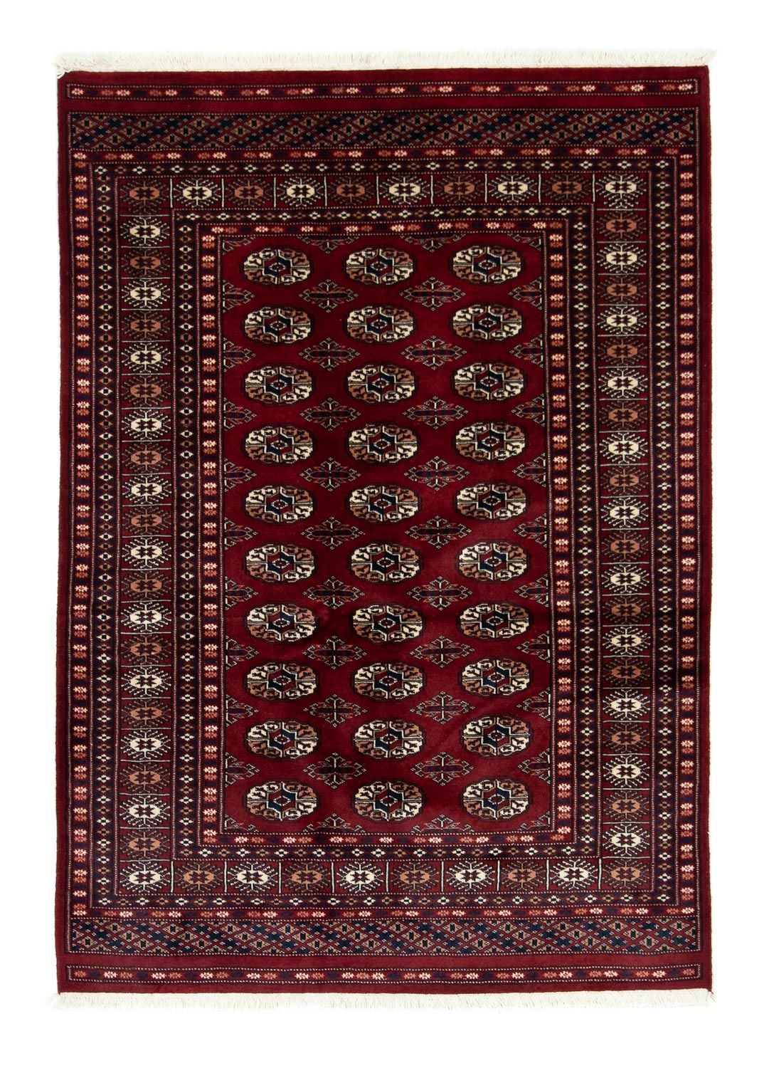 Afghan Teppich - Buchara 177 x 125 cm - rot