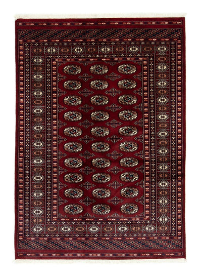 Afghan Teppich - Buchara 125 x 177 cm - rot