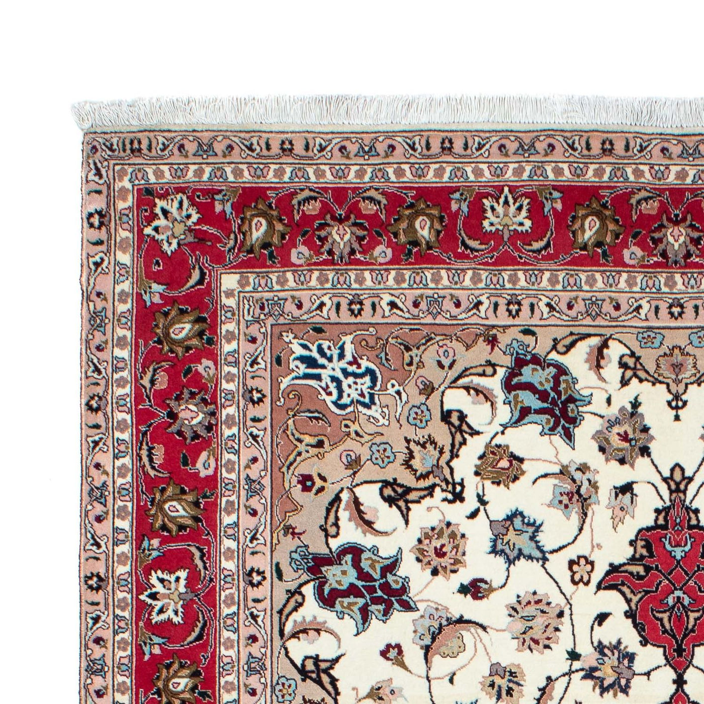 Täbriz - 50 Raj Teppich 212x154cm - Perserteppich