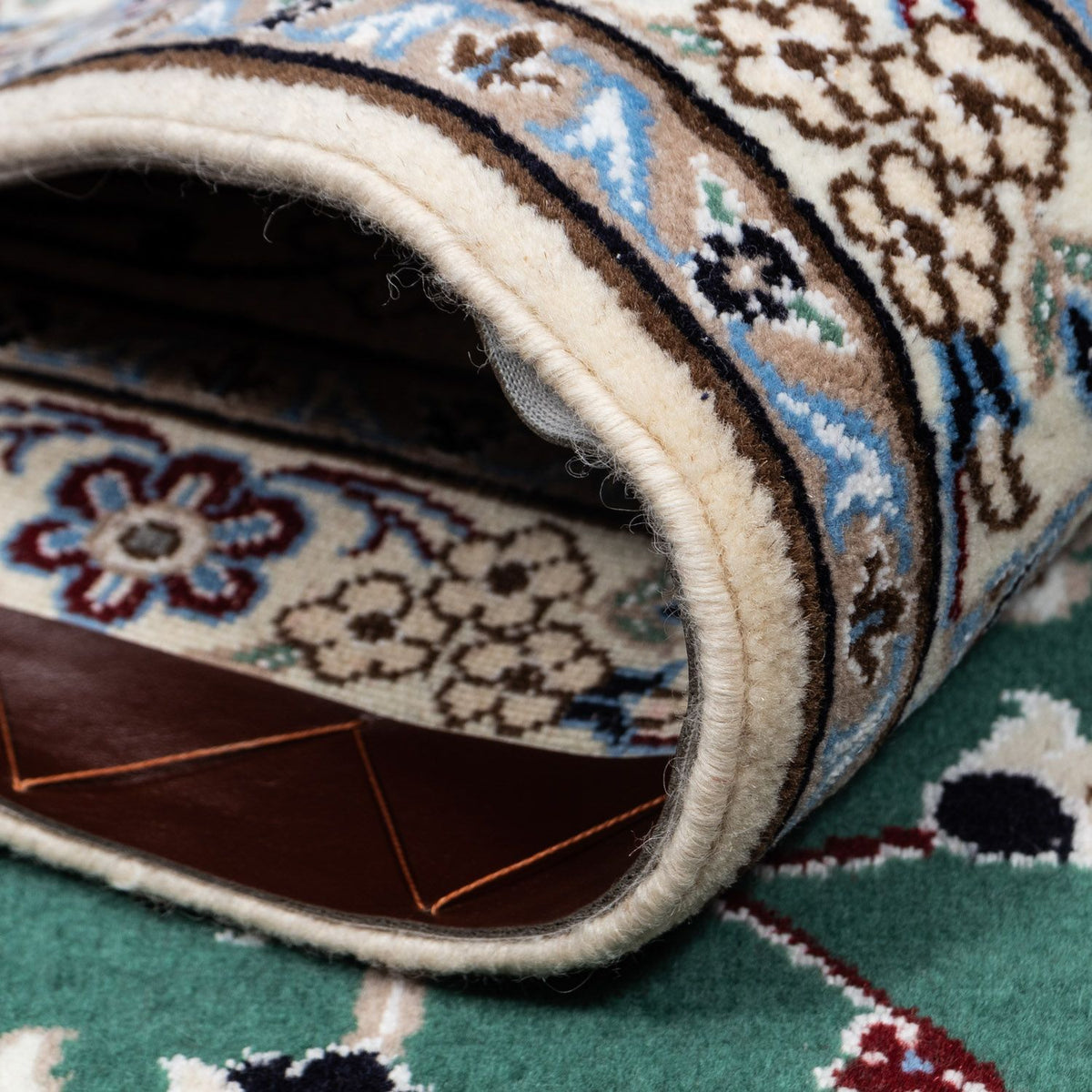 Perserteppich - Ghom 352 x 241 cm - schwarz