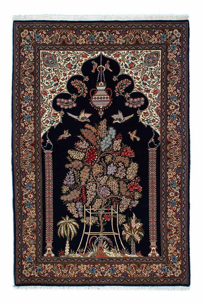 Ghom Teppich 139x210cm - Perserteppich