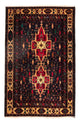 Belutsch Teppich 180 x 115 cm - dunkelblau