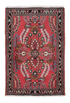 Perserteppich - Nomadic 120 x 81 cm - rot