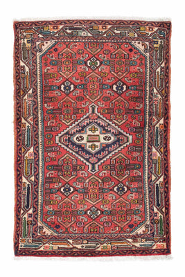 Perserteppich - Nomadic 103 x 83 cm - rot