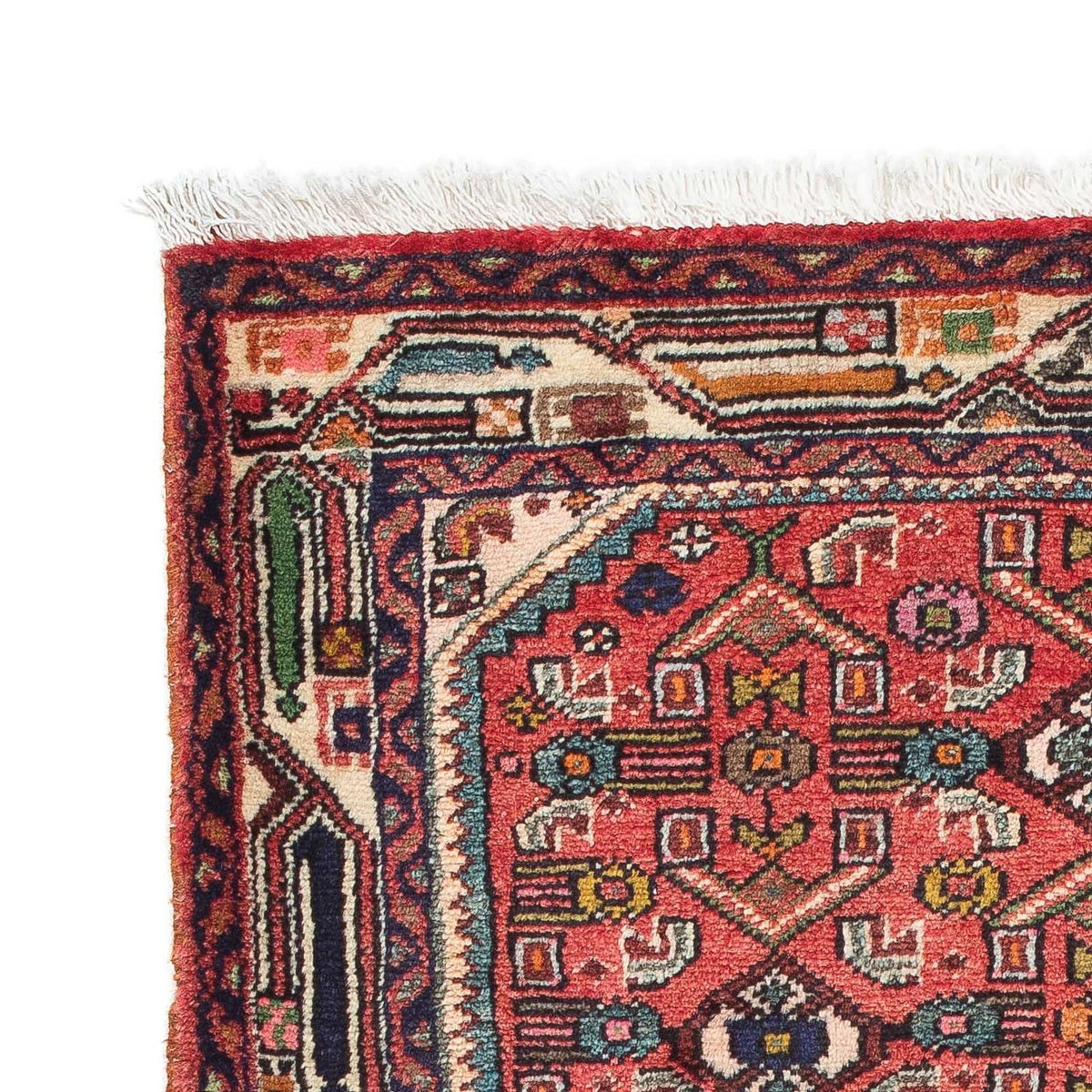 Perserteppich - Nomadic 103 x 83 cm - rot