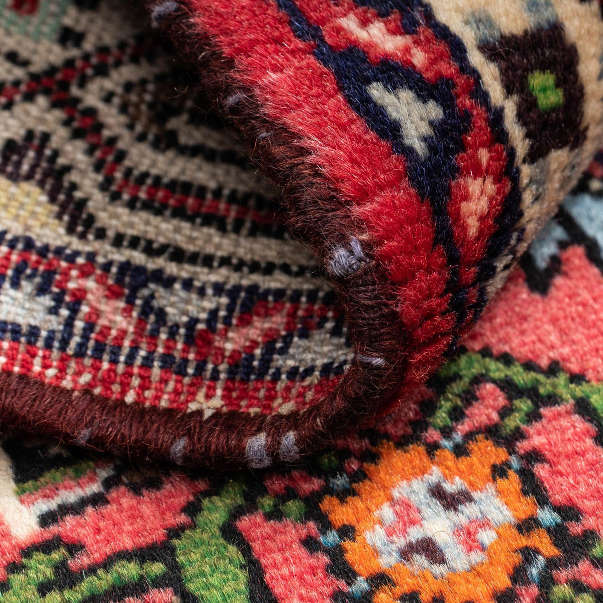 Perserteppich - Nomadic 118 x 79 cm - rot