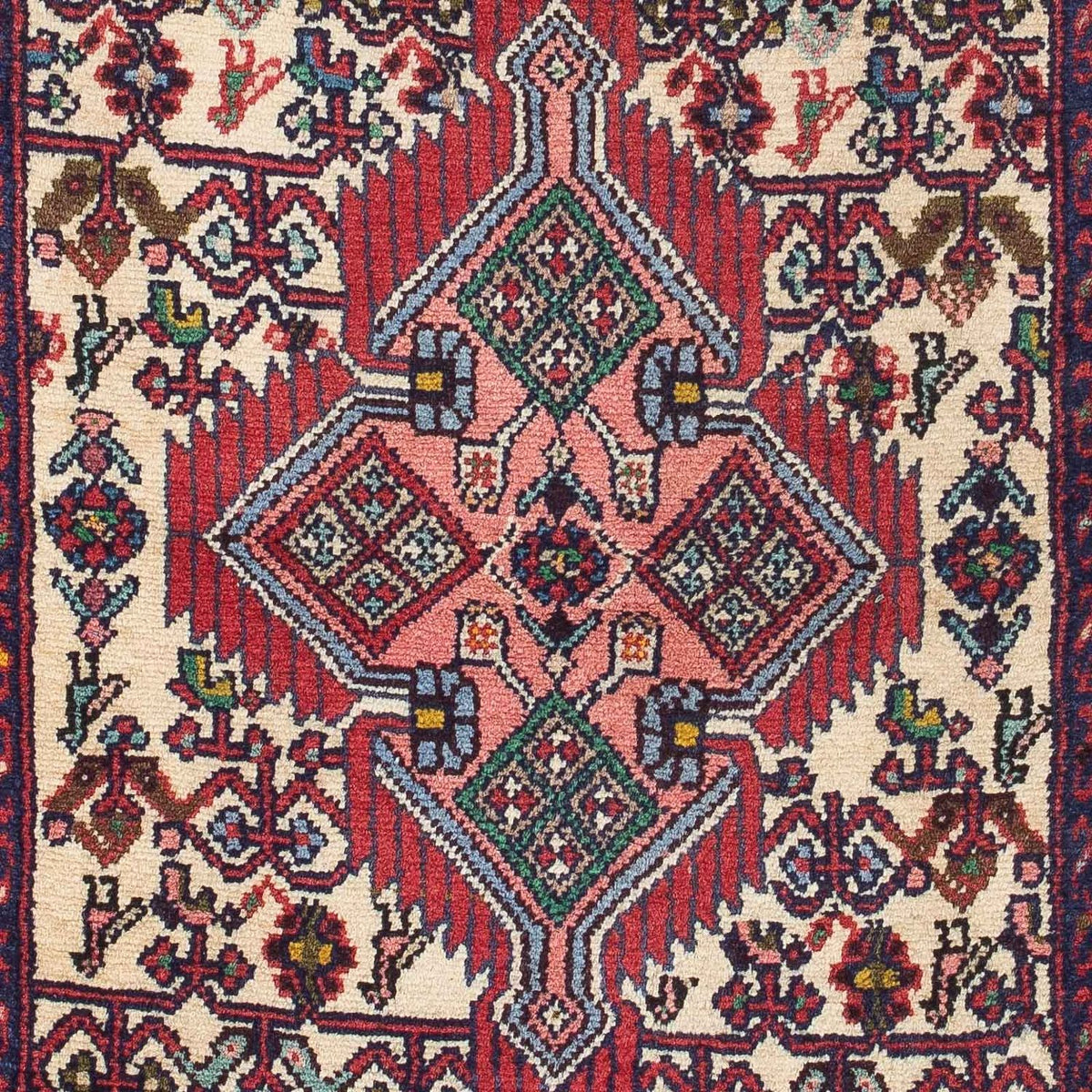 Perserteppich - Nomadic 126 x 75 cm - beige