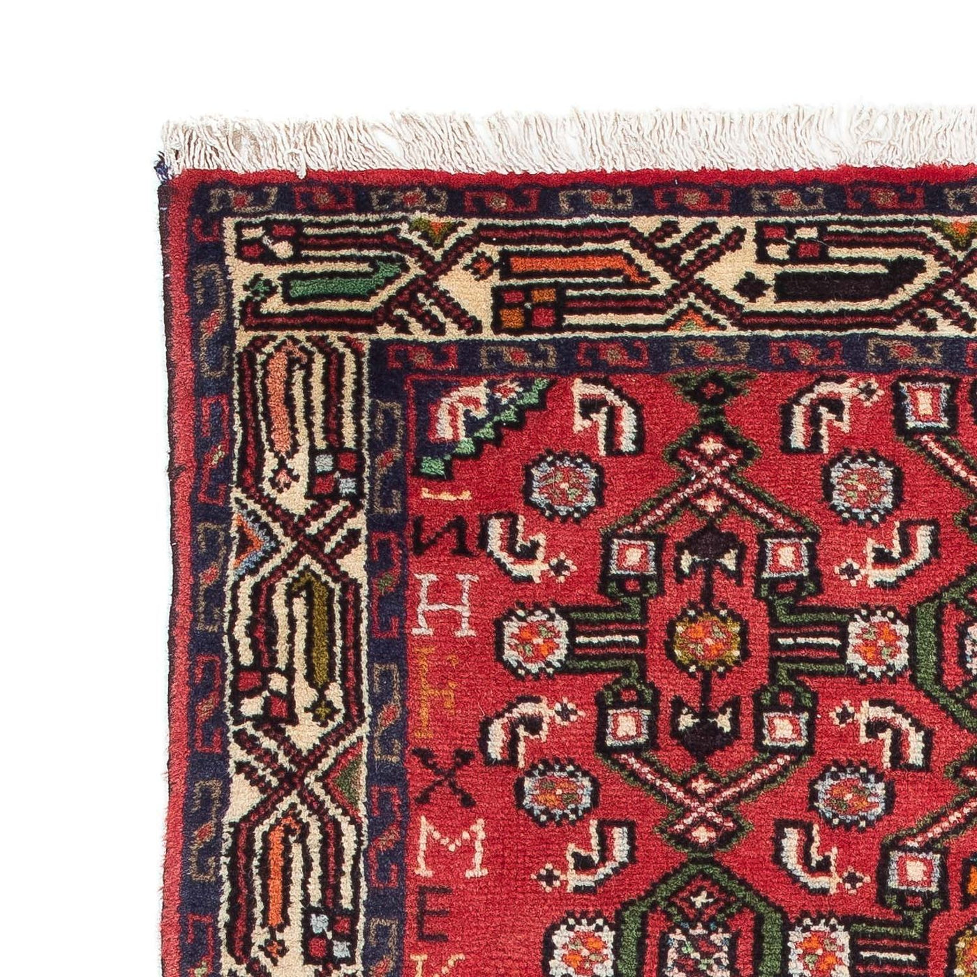 Perserteppich - Nomadic 132 x 77 cm - rot