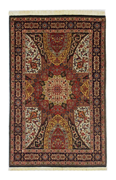 Täbriz - 50 Raj Teppich 100x157cm - Perserteppich